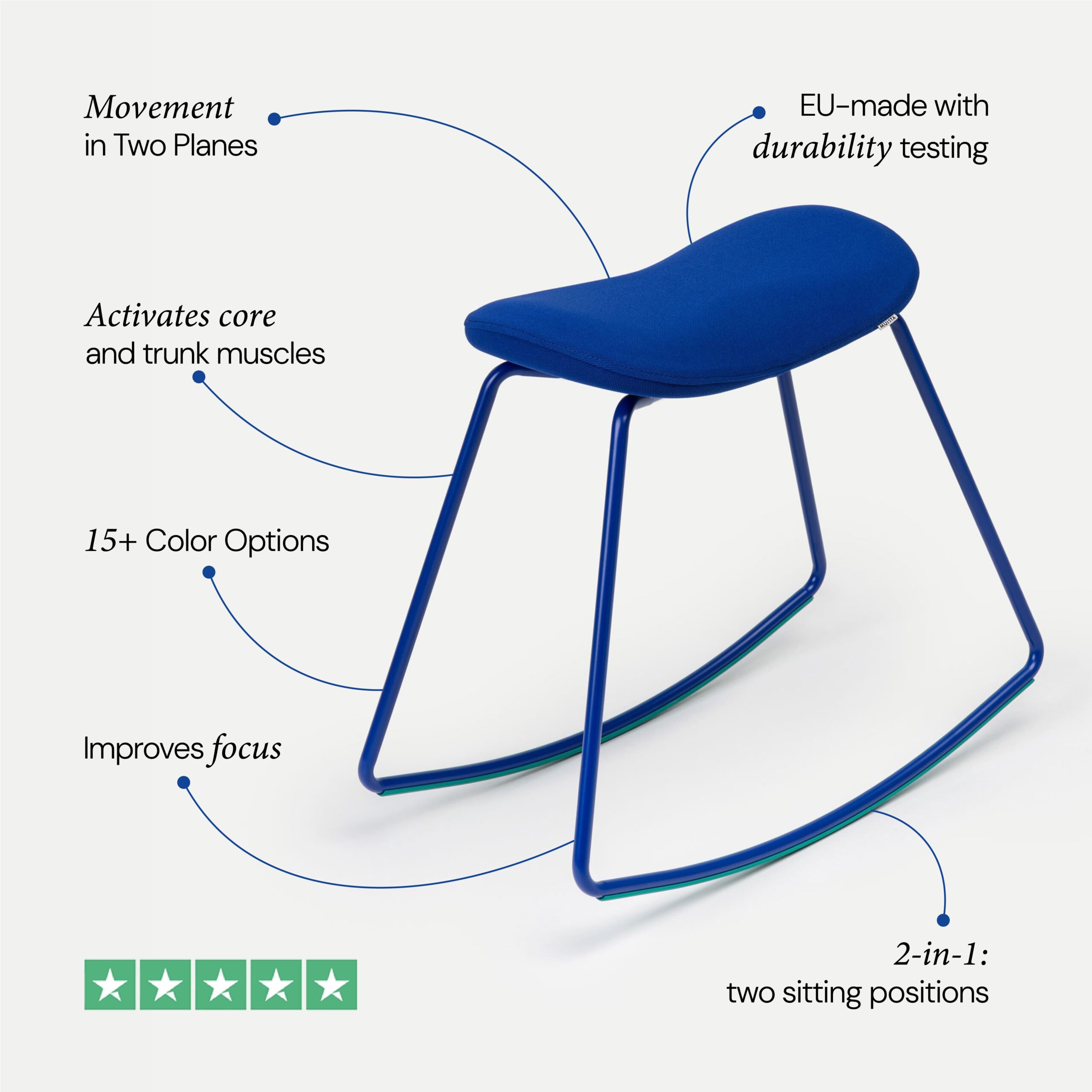 Jojiko Office Chair – Movement-Focused Seating for Everyday Work