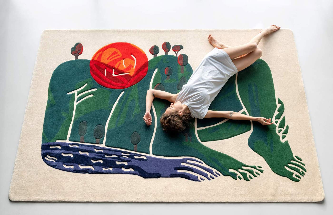 その他 SUKALA Print Yogi Rug Warm Sunset SUKALA Print Yogi Rug Warm Sunset（Look Book - SUKALA