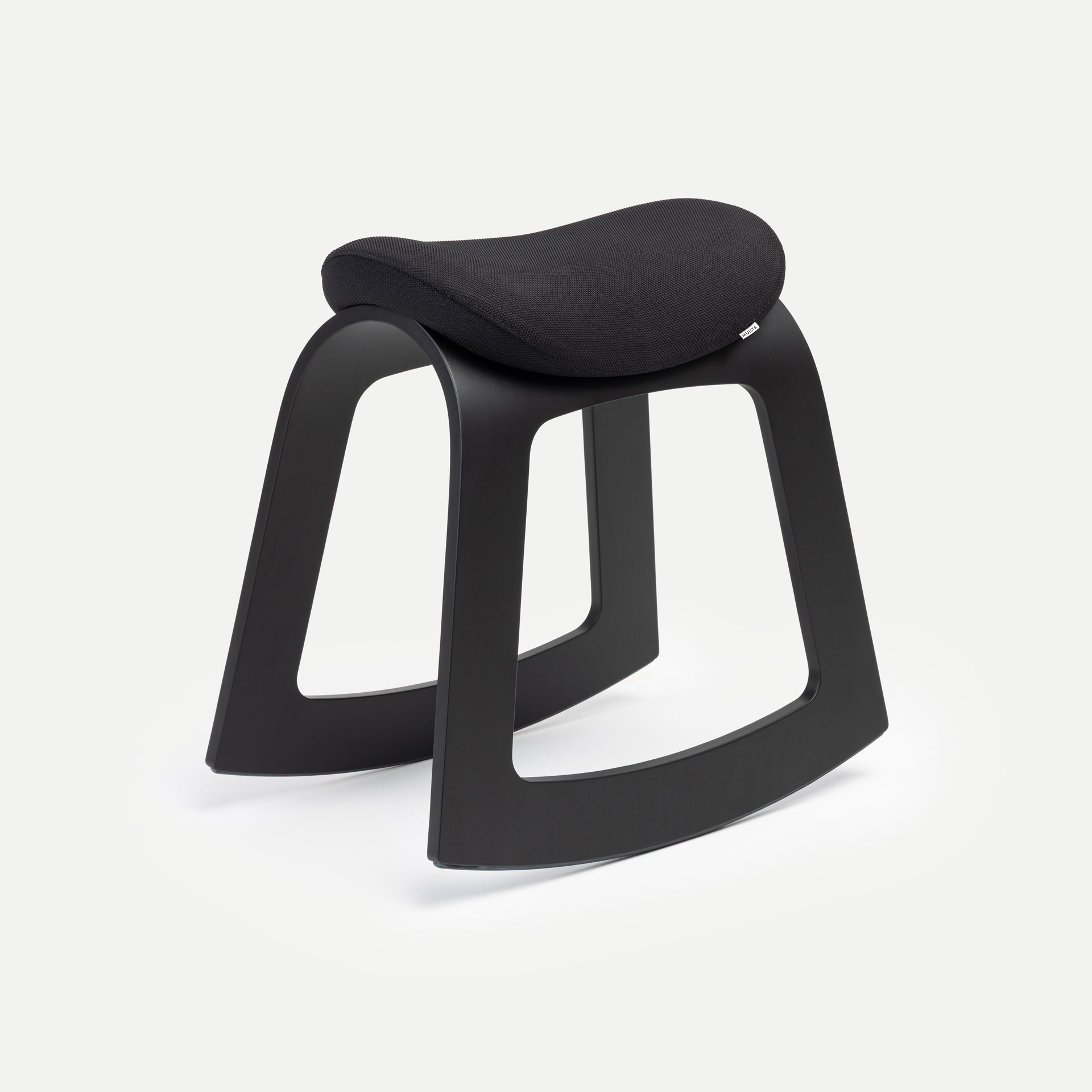 Recyceltes Polyester (Schwarz) / Holz Schwarz