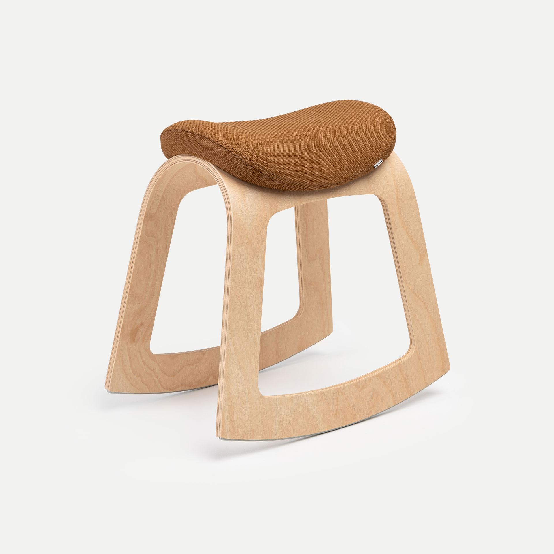 Recyceltes Polyester (Braun) / Holz Natur