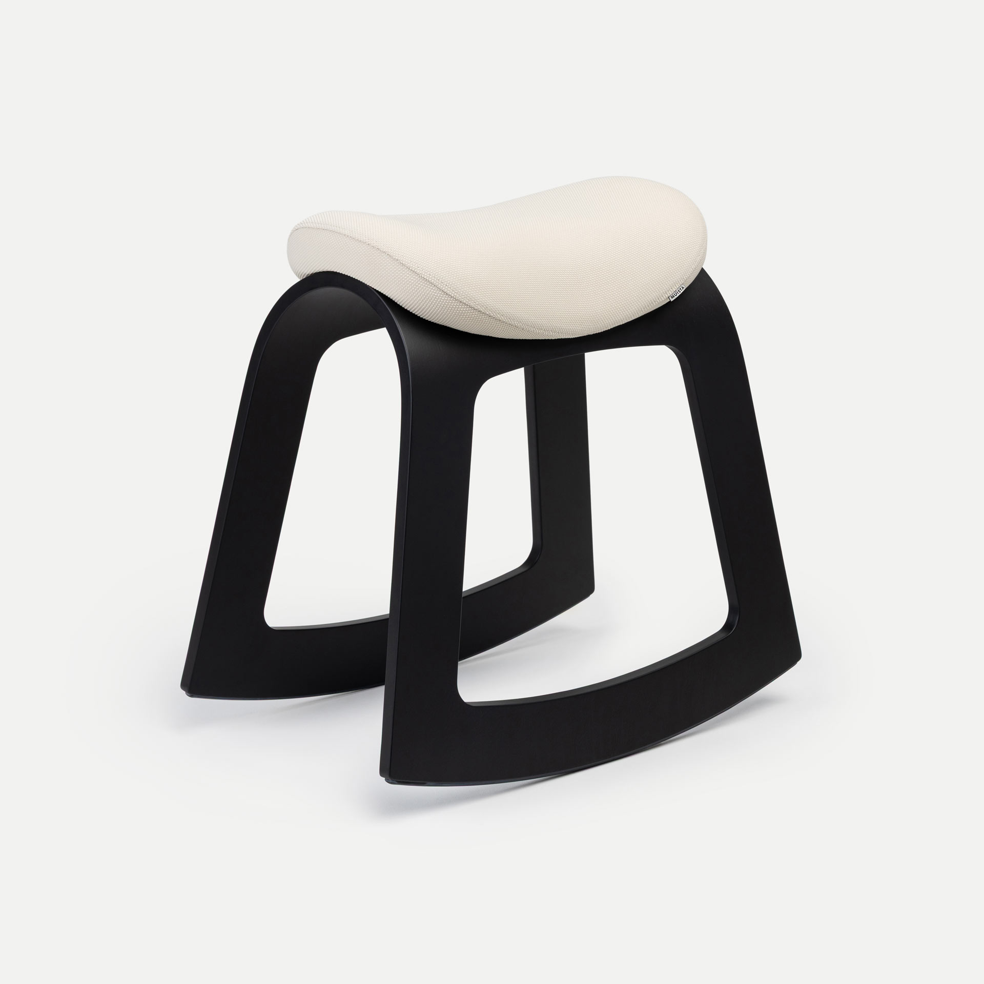 Recyceltes Polyester (Creme) / Holz Schwarz