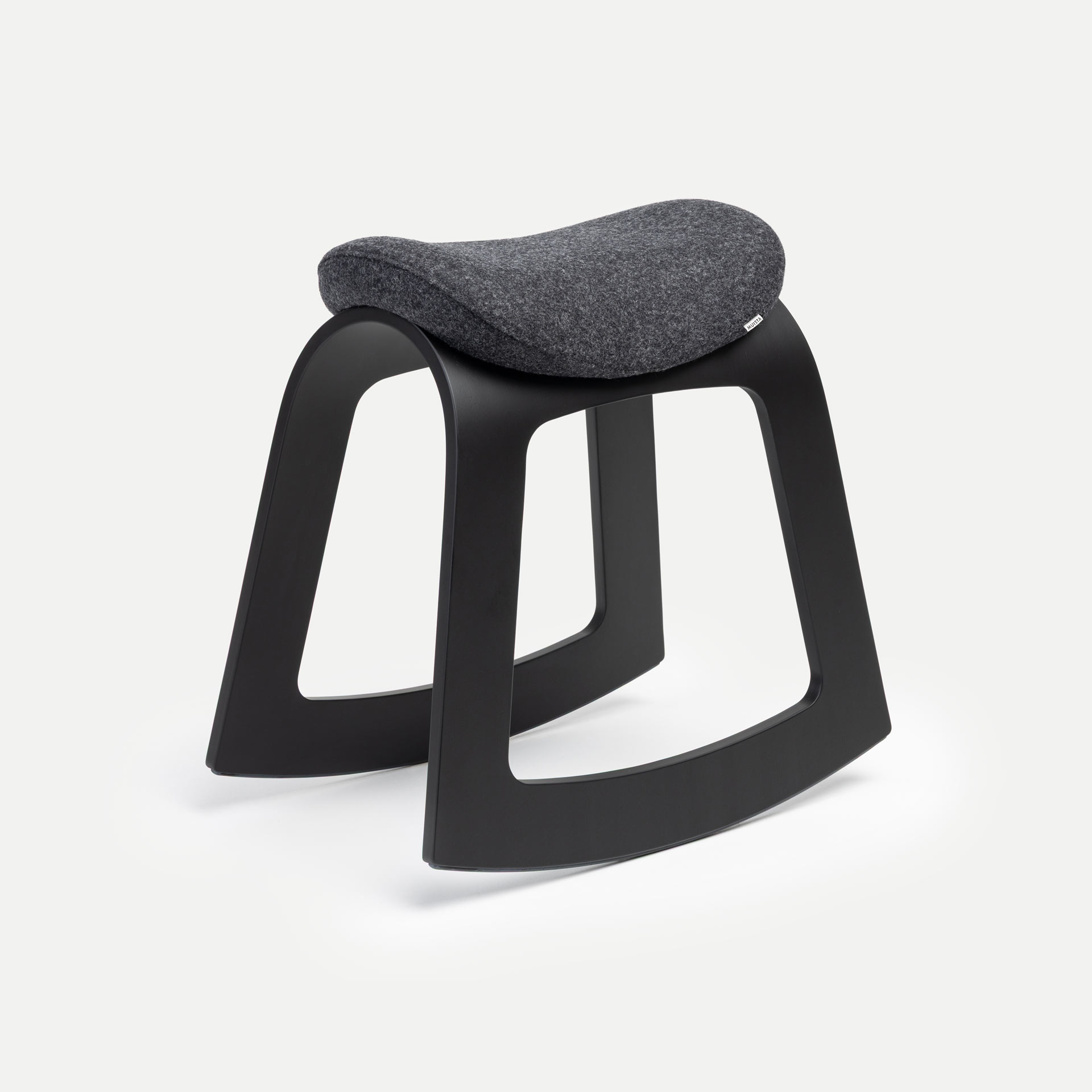 Wolle (Schwarz) / Holz Schwarz