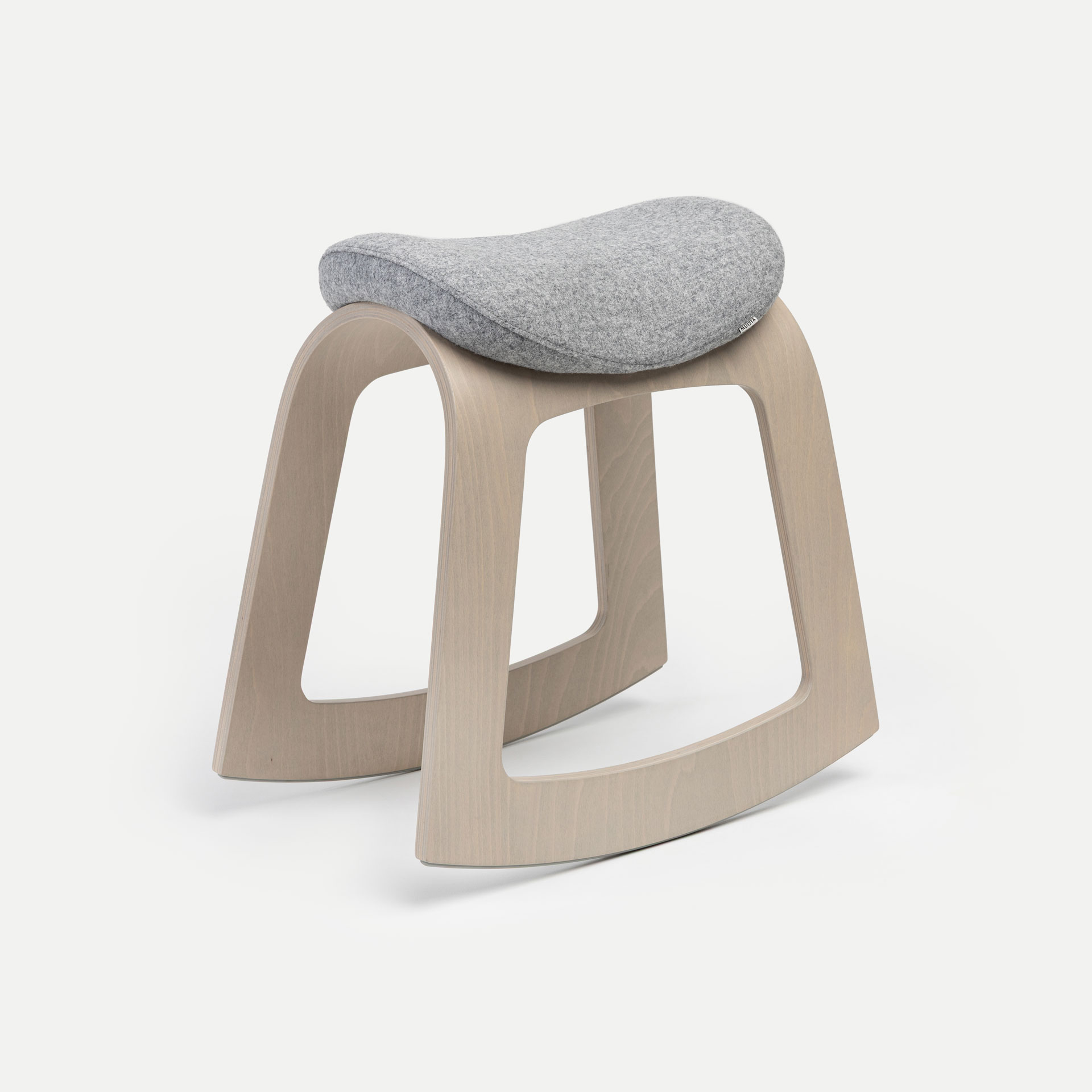 Wool (Grey) / Ash wood